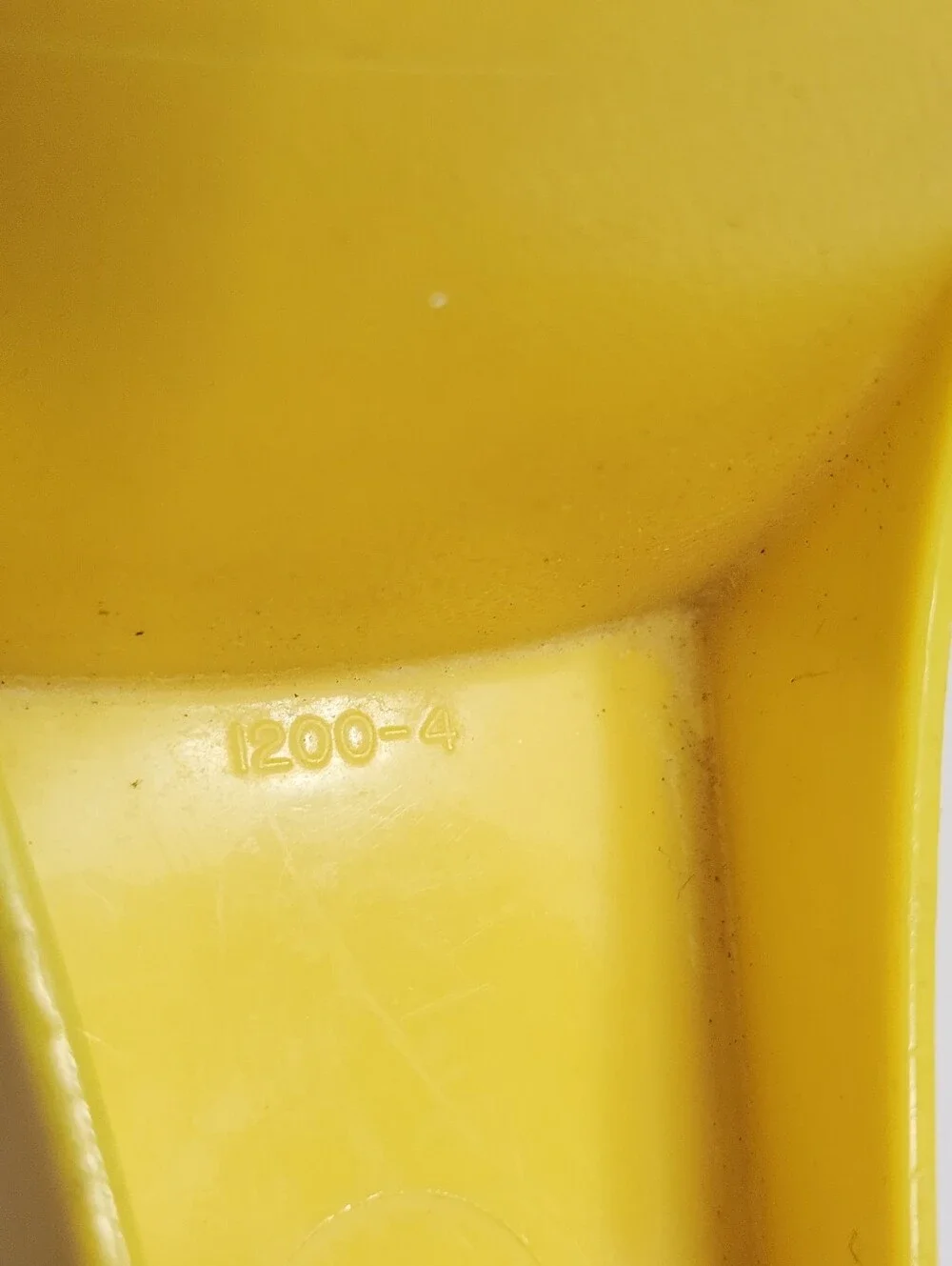 Vintage 80s Tupperware 1 Quart Lemon Yellow Colander/Strainer 1200-4 11X8